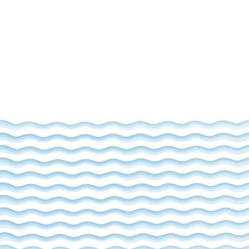 Horizontal lines, linear semitone waves. Pattern with horizontal stripes. Vector 스톡 일러스트