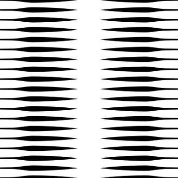 Horizontal lines repeatable geometric pattern. Stripes, streaks from edge of  Stock Illustration