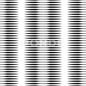 Horizontal lines repeatable geometric pattern. Stripes, streaks from edge of  Illustration