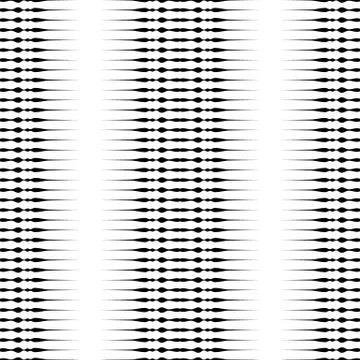Horizontal lines repeatable geometric pattern. Stripes, streaks from edge of  库存插图