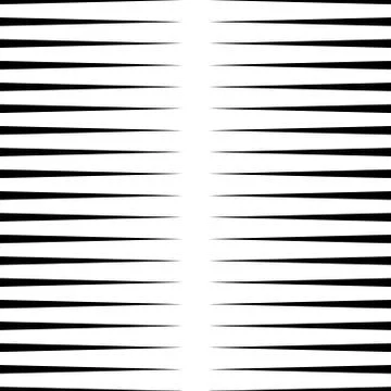 Horizontal lines repeatable geometric pattern. Stripes, streaks from edge of  Illustrazione stock