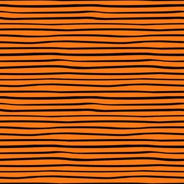 Horizontal lines, tiger stripes seamless geometric Illustrazione stock