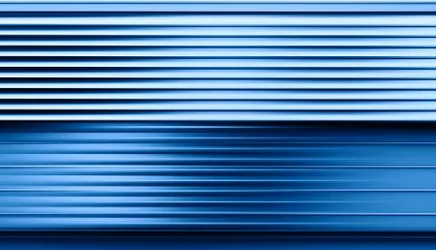 Horizontal motion blur blue panel background Stockillustratie