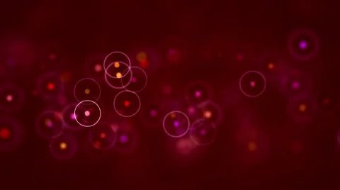 Horizontal moving circle shaped on red background - animation motion loop Stock Footage 67274447