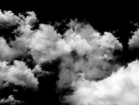 Horizontal moving clouds Video stock 105818855