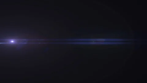 Horizontal Moving lens flare effect on b... | Stock Video | Pond5