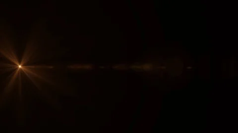 Horizontal Moving lens flare effect on b... | Stock Video | Pond5