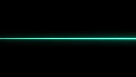 Horizontal neon line animation moving from right to left. Stock Footage 293140559