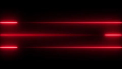 Horizontal neon line direction, neon diagonal lines or glowing light stripes on Stock Footage 323443063