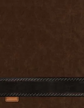 Horizontal or vertical leather background of dark brown colors, decorative .. Illustrazione stock