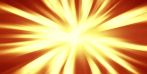 Horizontal orange sun rays abstraction background 스톡 일러스트