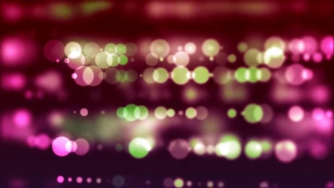 Horizontal out of focus dots - Bokeh HD motion background Stock Footage 81473935