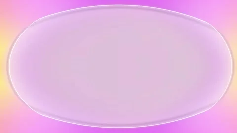 Horizontal oval round white closed frame, with pink blurred light backgroun.. Stock Footage 270314944