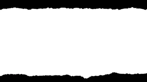 Horizontal Paper Strip with Small Rough Edges 1 Vídeos de archivo 332217694