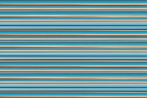 Horizontal pastel lines retro background blue aqua beige stripes parallel bas Stock Illustration