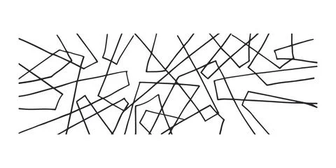 Horizontal pattern, texture, line hand drawn. Hatch drawing Stock Illustration