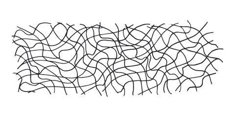 Horizontal pattern, texture, line hand drawn. Hatch drawing Stock Illustration