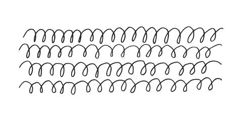 Horizontal pattern, texture, line hand drawn. Hatch drawing Stock Illustration