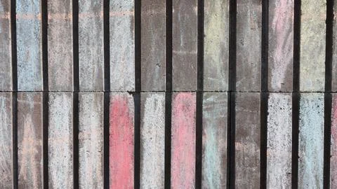 Horizontal photo of a stone wall. Stock Photos