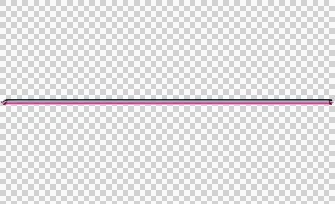 Horizontal pink line on white background transparent background abstract Stock Illustration