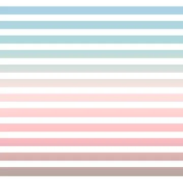 Horizontal pinstripes in soft colors	 Stock Illustration