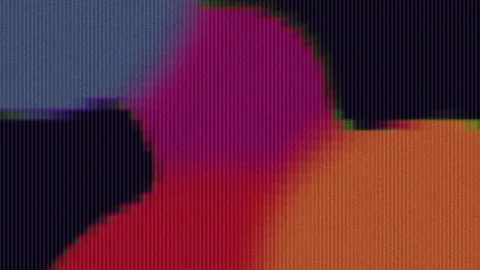 Horizontal Pixel Flow  Seamless Abstract Retro Glitch Background 4K Stock Footage 317678582