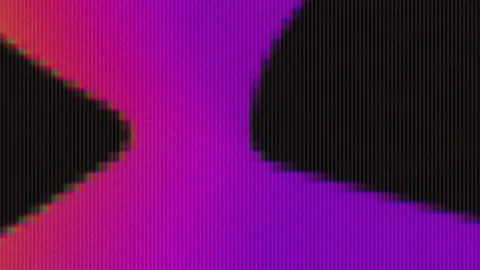 Horizontal Pixel Shapes Seamless Loop  Abstract Digital Glitch Animation Stock Footage 317678344