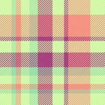 Horizontal plaid fabric texture, room background seamless check. Multicultu.. Stock Illustration