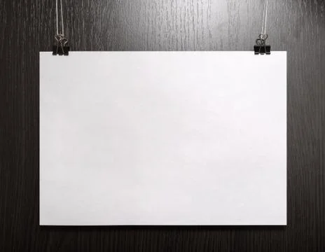 Horizontal poster Stock Photos