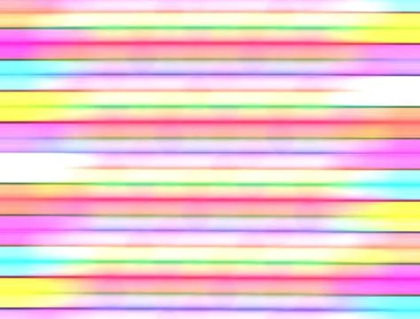 Horizontal rainbow lines in spring colors Stock Illustration