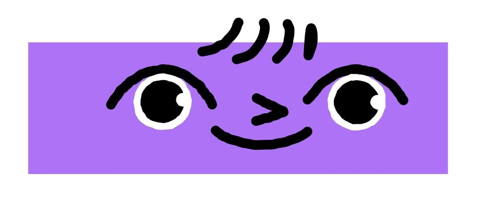 Horizontal rectangle geometric figure vector イラスト素材