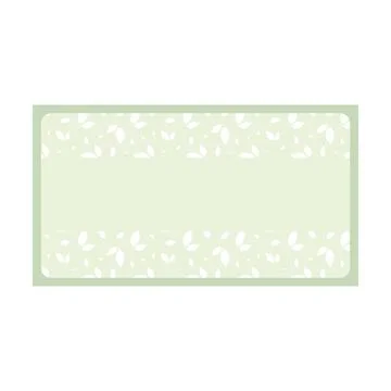 Horizontal rectangular Print template invitation card for celebration with .. Stock Illustration