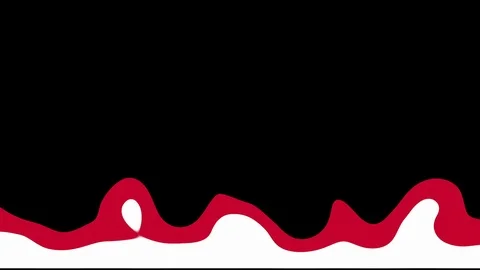 Horizontal Red Liquid Motion Graphics Stock Footage 121464813