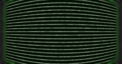 Horizontal retro television blank screen animation. Vintage CRT TV screen l.. Stock Illustration