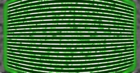 Horizontal retro television blank screen animation. Vintage CRT TV screen l.. Stock Illustration