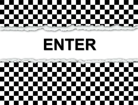 Horizontal  ripped paper Stock Illustration