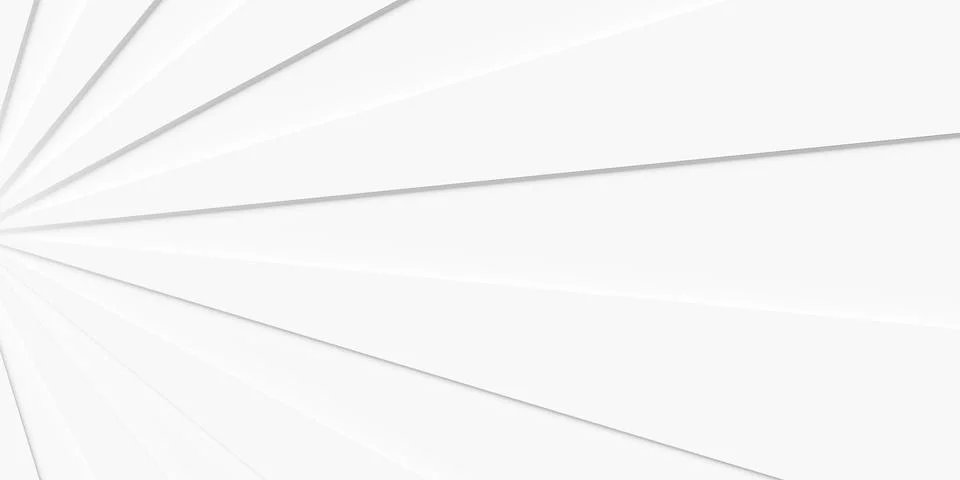 Horizontal rotated white offset squares or sunburst fan geometry background.. Illustrazione stock