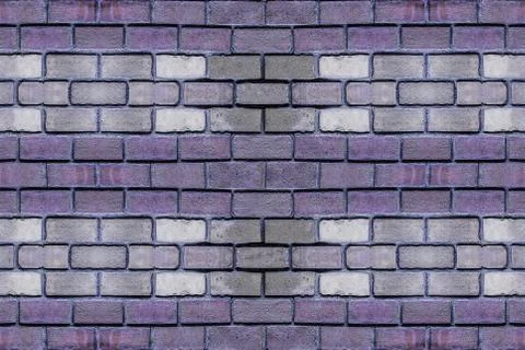 Horizontal row of yellow brown bricks symmetrical background design urban Stock Photos