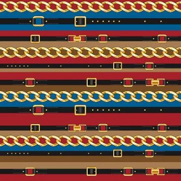 Horizontal seamless pattern Stockillustratie