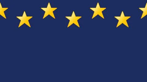 Horizontal seamless pixel stars repeat pattern Stockillustratie