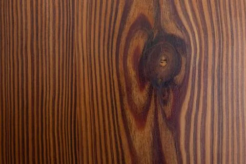 Horizontal shot of knotted lodgepole pine grain. Wooden background. Stock Photos