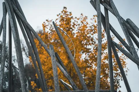 A horizontal shot of objects Stock Photos