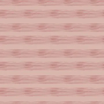 Horizontal sketch stripes seamless vector pattern Stock Illustration