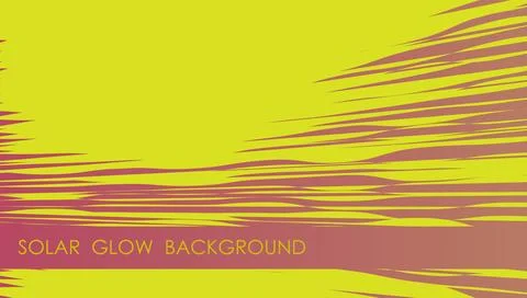 Horizontal solar glow abstract background with hot Illustrazione stock