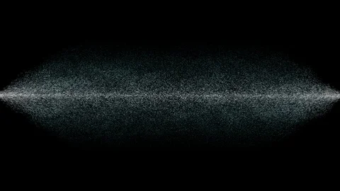 Horizontal Sparkles Particles Spread Flow. Stock Footage 108266175