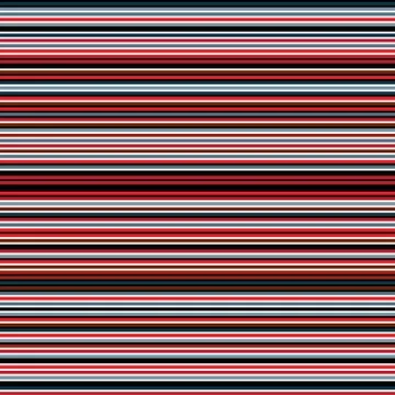 Horizontal straight colored lines pattern Stock Illustration