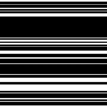 Horizontal straight parallel lines. Abstract monochrome seamlessly repeatable Stockillustratie