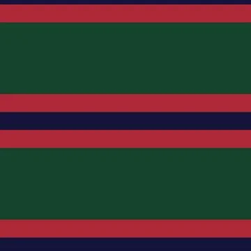 Horizontal stripe textile pattern design in green, red, and navy blue for f.. Stock Illustration