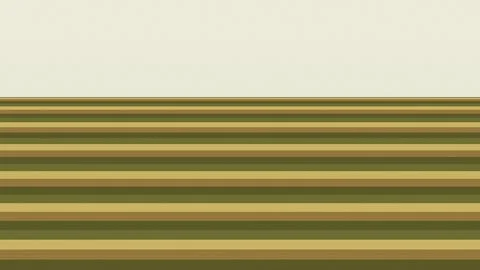 Horizontal striped geometric pattern with olive green and beige tones Stock Illustration