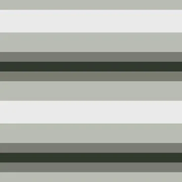 Horizontal Striped seamless pattern design in sage green イラスト素材